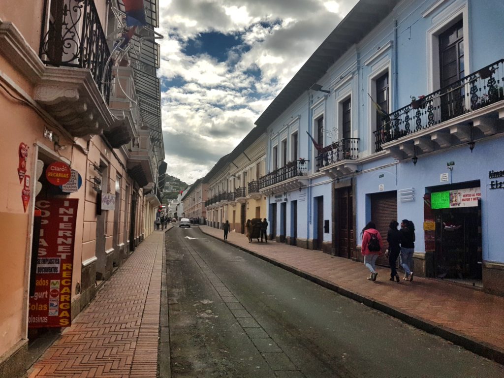 quito ecuador old town travel