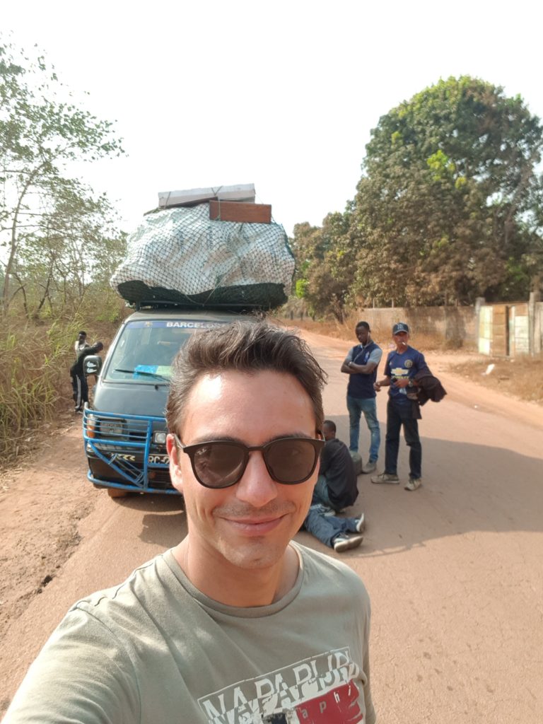 conakry to freetown selfie