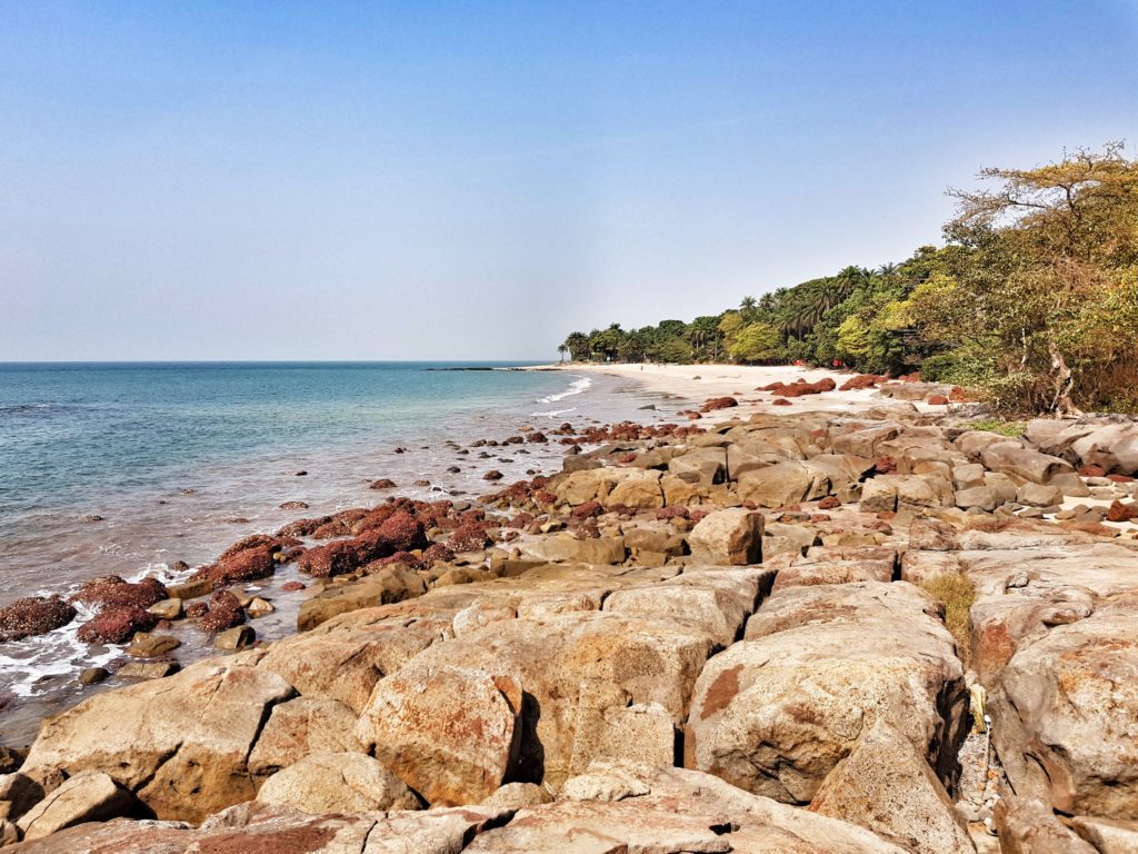 guinea conakry iles de los beach