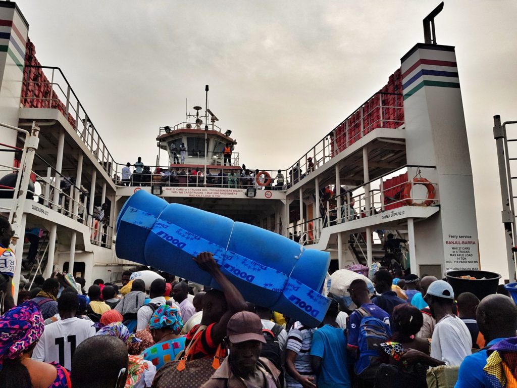 gambia ferry to banjul