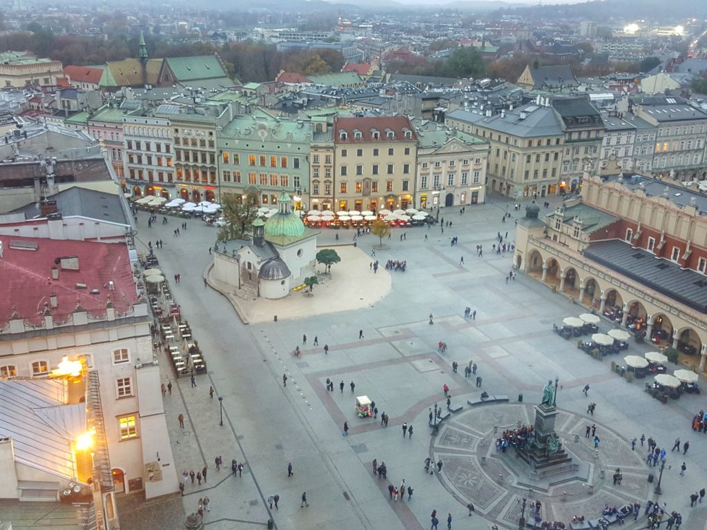 krakow marian basilica view