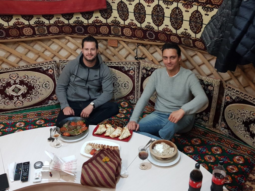 turkmenistan ashgabat traditional restaurant
