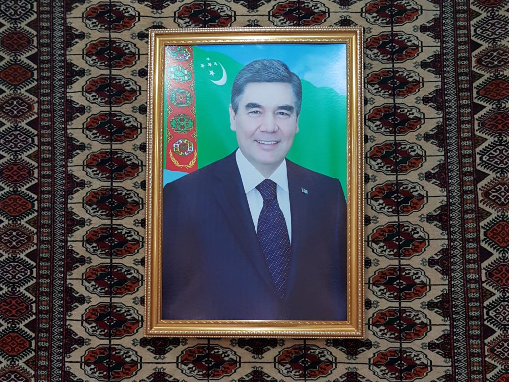 ashgabat president picture