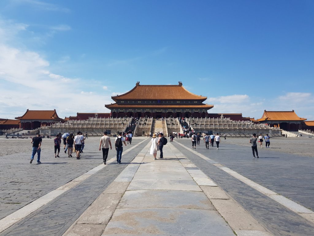 forbidden city beijing china