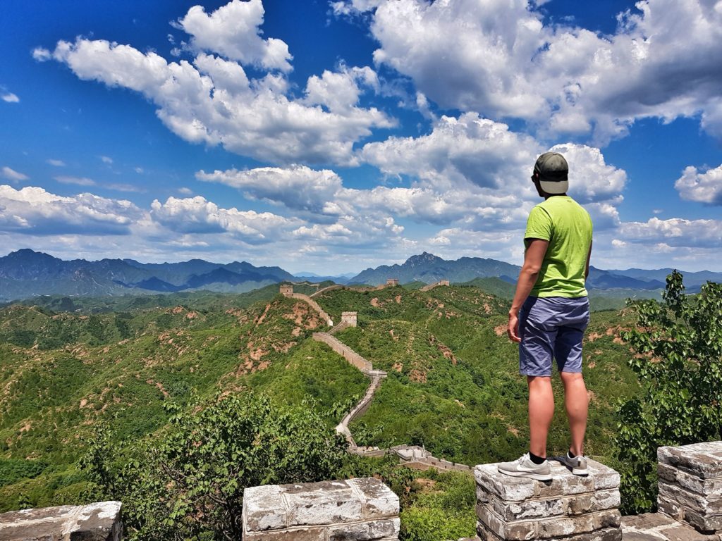 great wall china jinshanling section