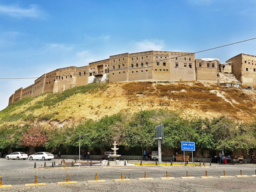 the citadel in erbil