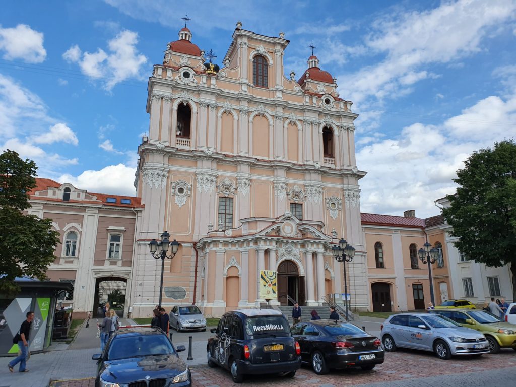 one of the many churches in Lithuania