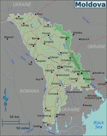 transnistria map