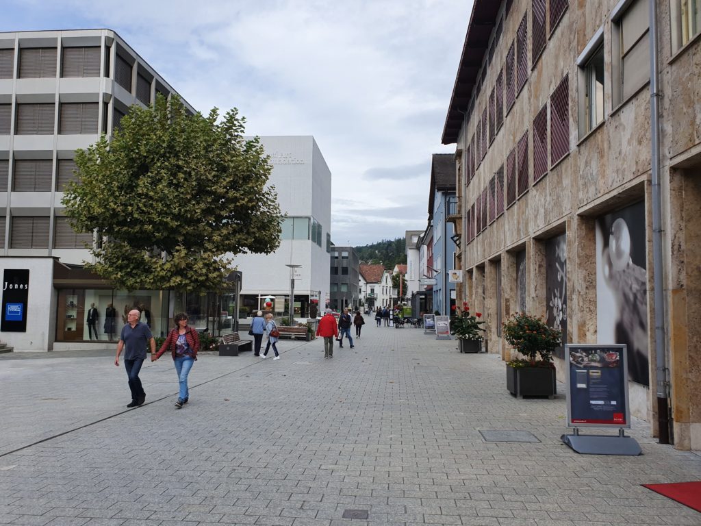 liechtenstein vaduz stadtzentrum