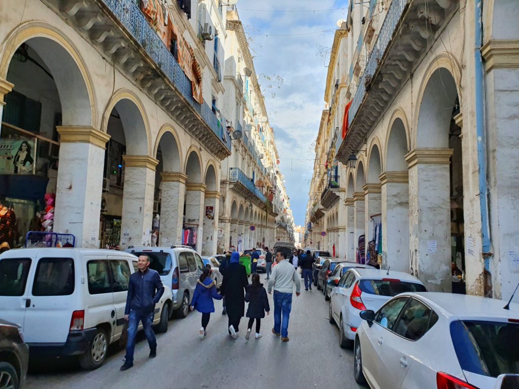 streets casbah algiers