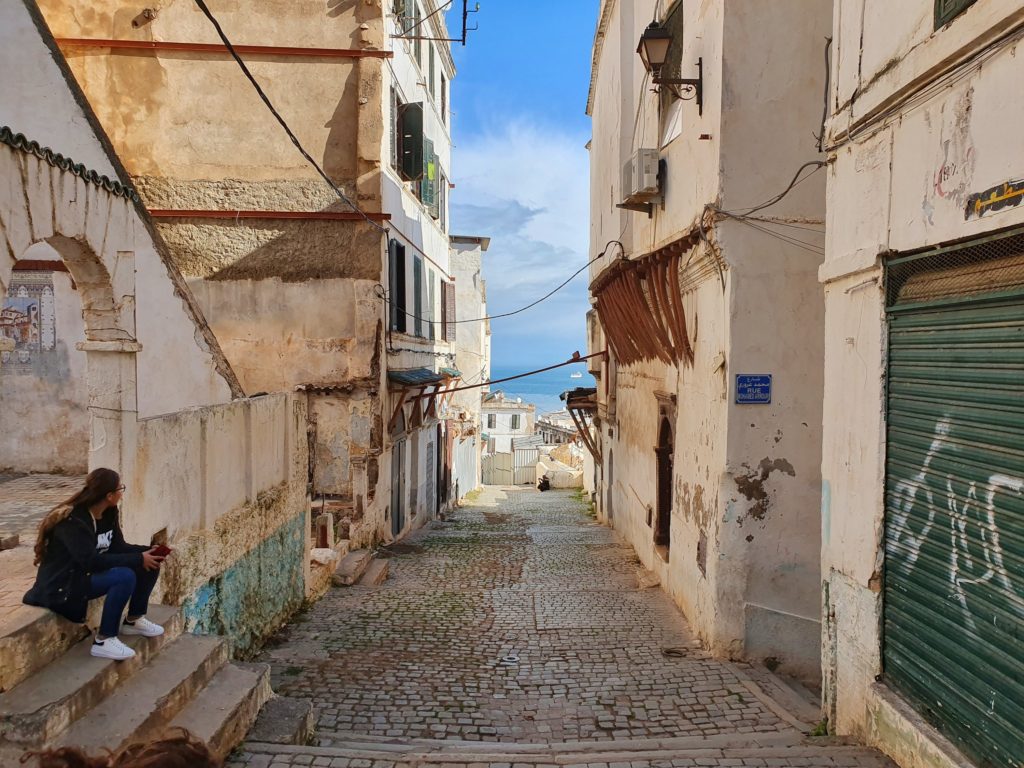 streets casbah algiers