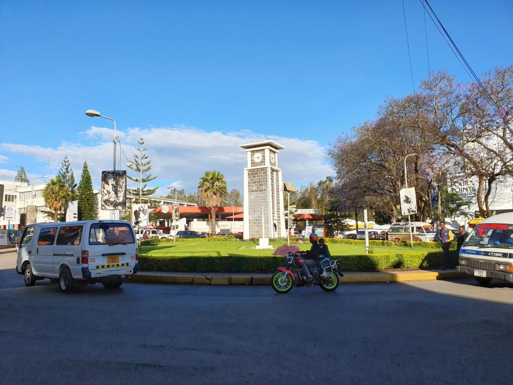 arusha clocktower roundabout