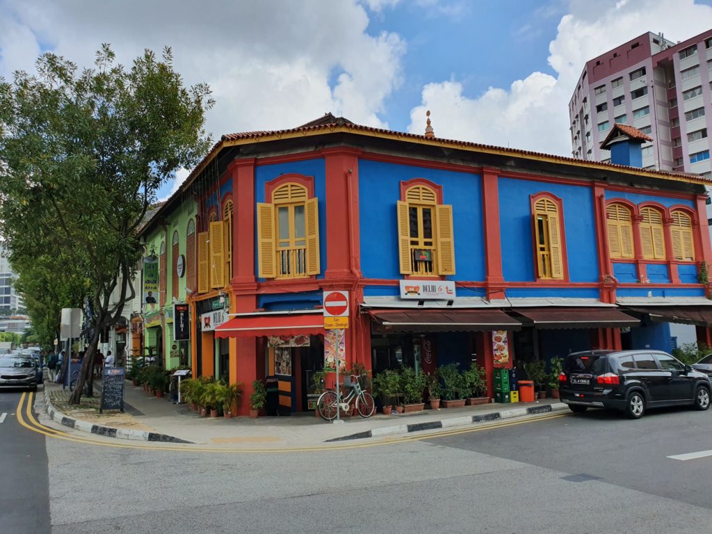 little india colorful houses