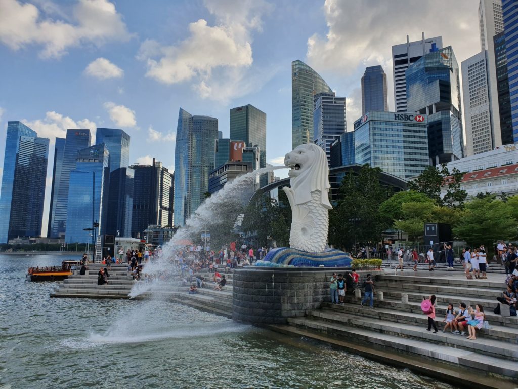 singapore merlion garden