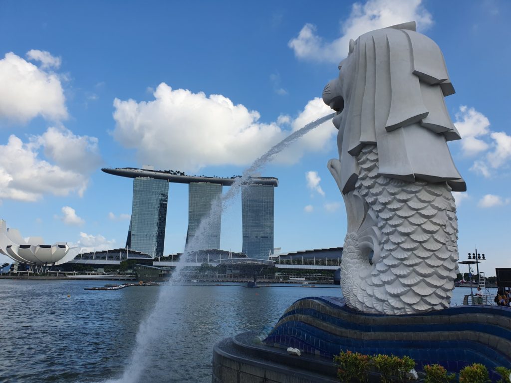 singapore merlion garden