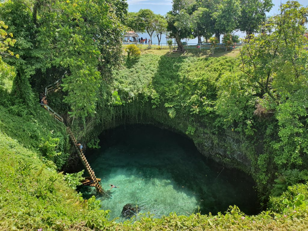 to sua ocean trench samoa