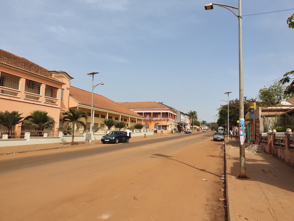 the streets of bissau