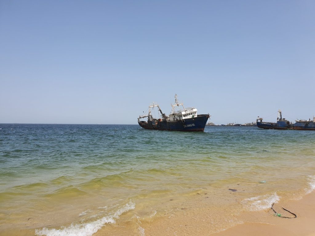 mauritania nouadhibou former ship graveyard
