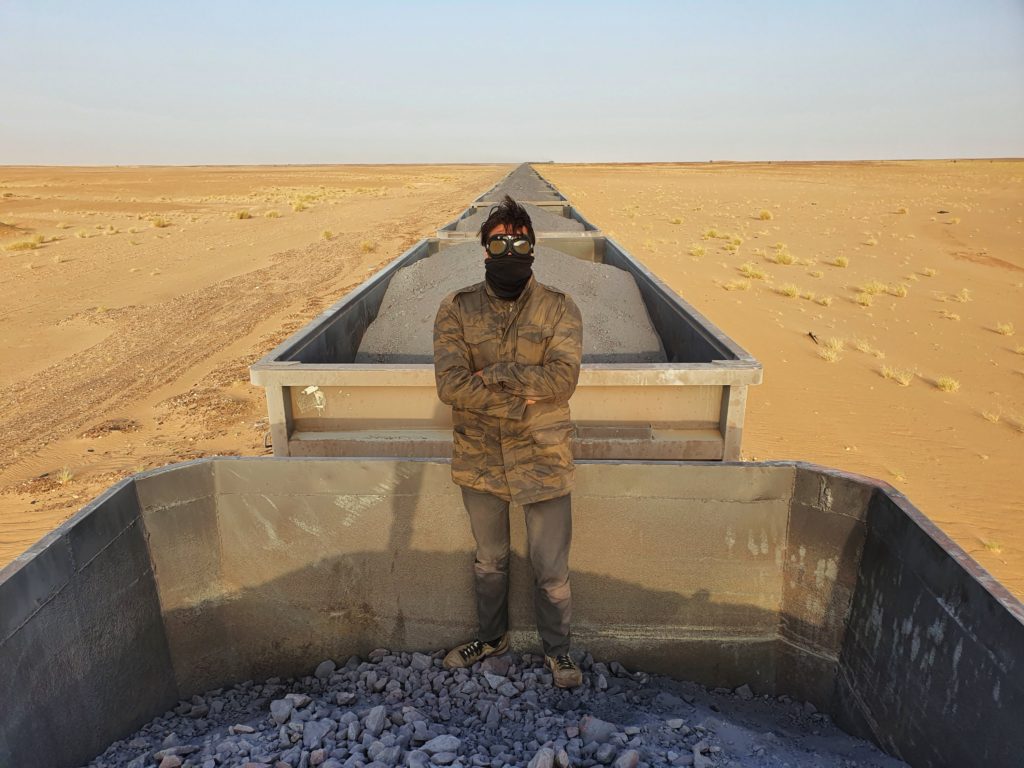 mauritania iron ore train