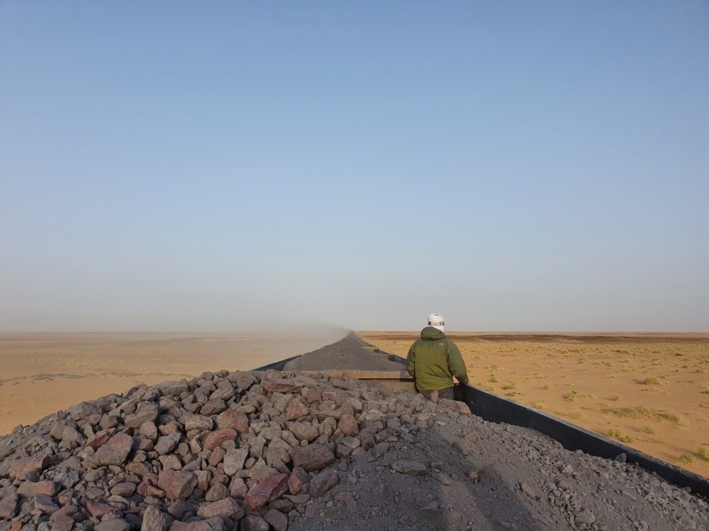 mauritania iron ore train