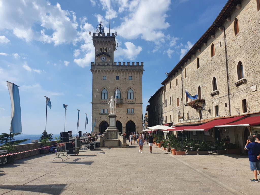 san marino old town