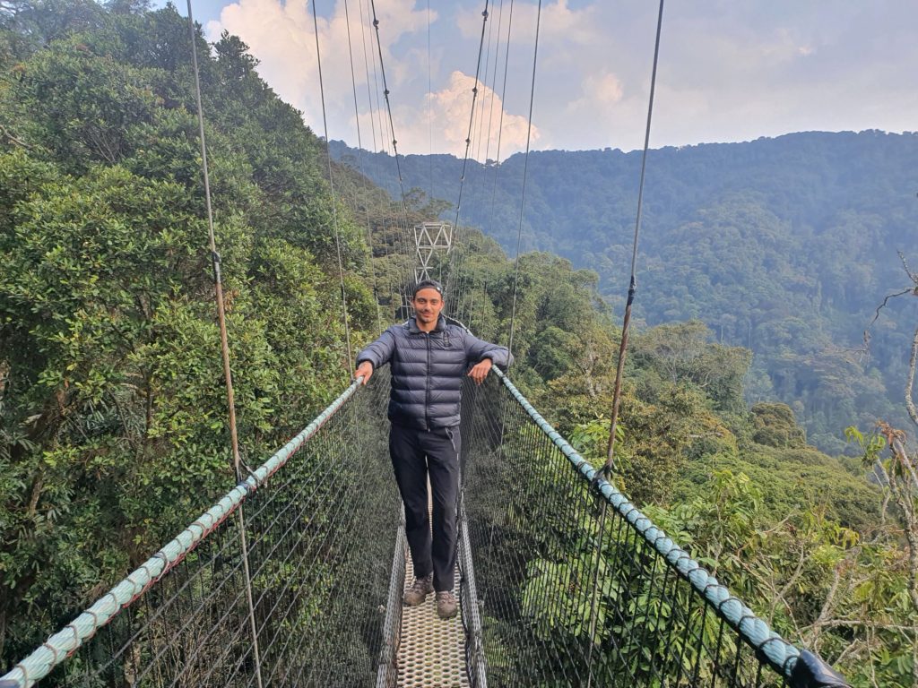 canopy walk nynungwe national park