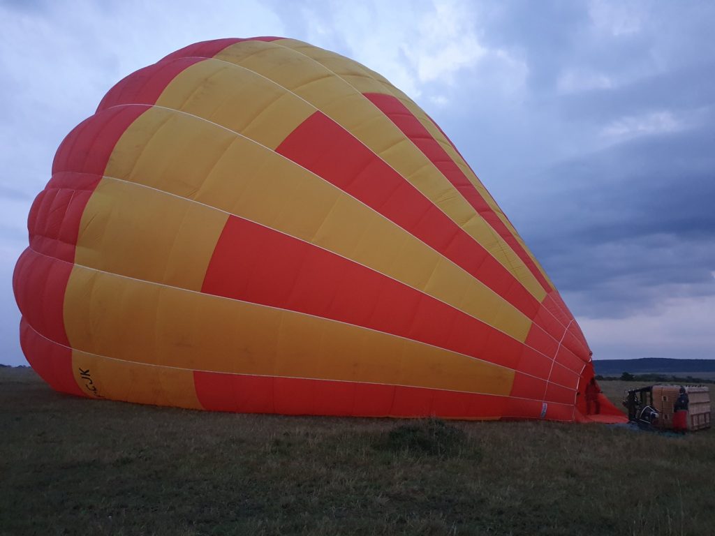 balloon safari masai mara