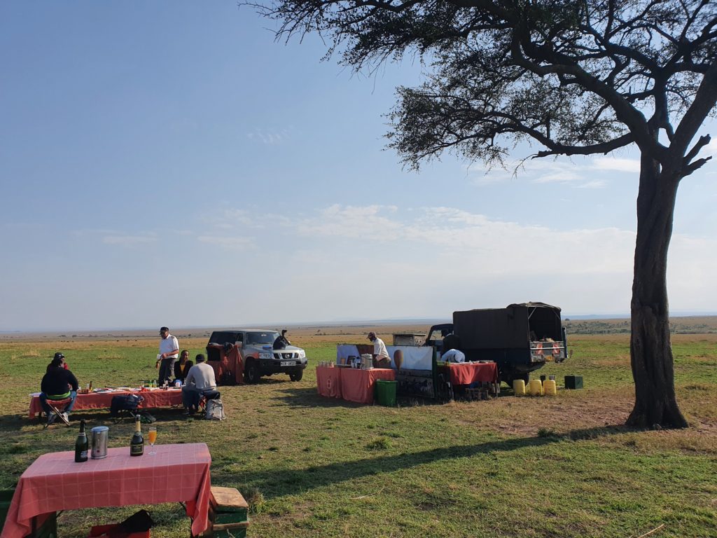 hot air balloon safari masai mara