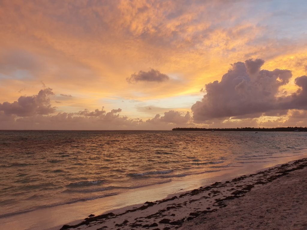 bavaro beach punta cana sunrise