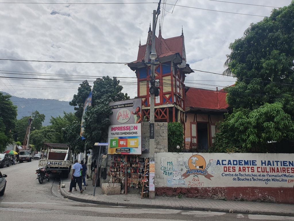 gingerbread house haiti