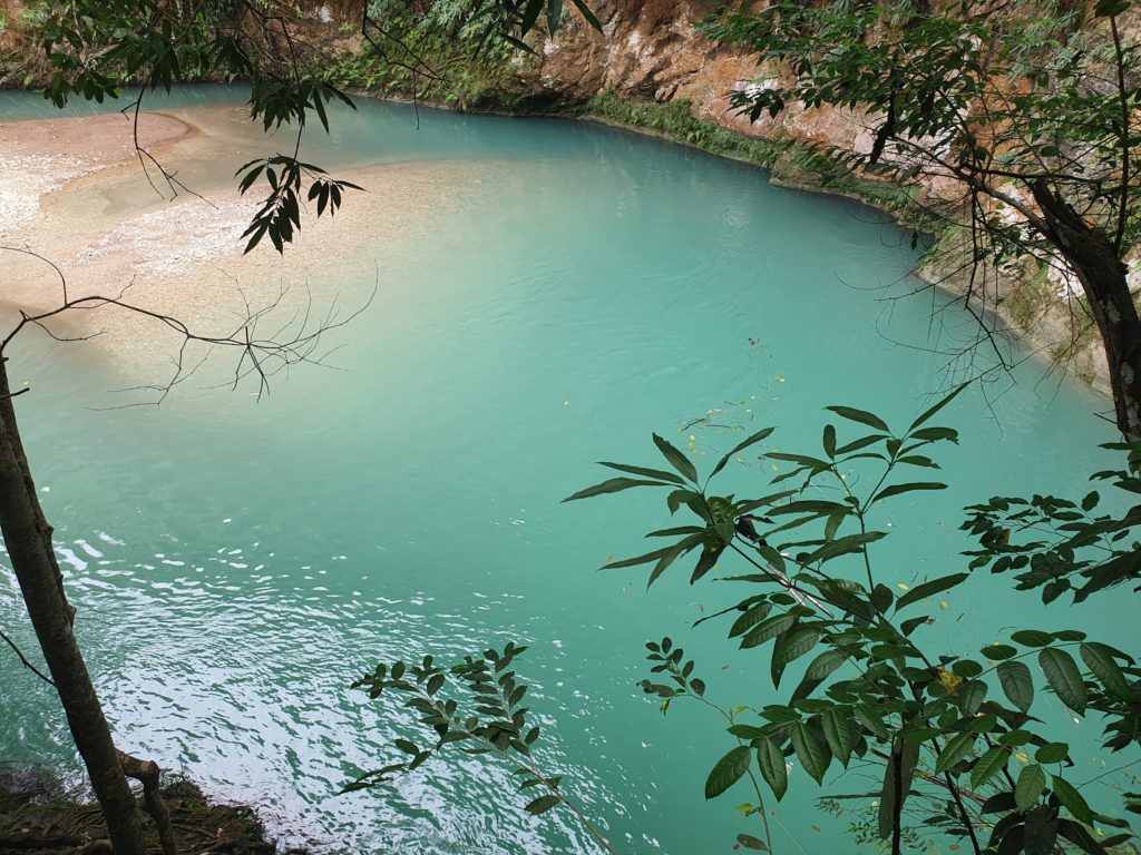 bassin bleu jacmel haiti