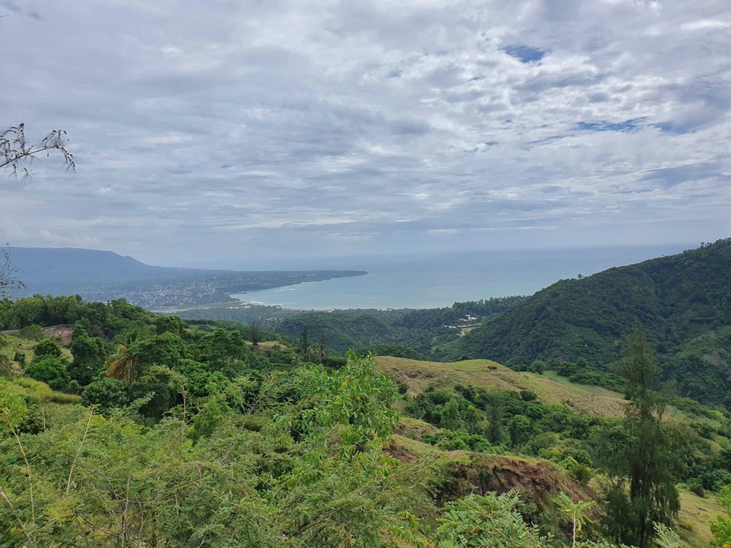 haiti view over jacmel
