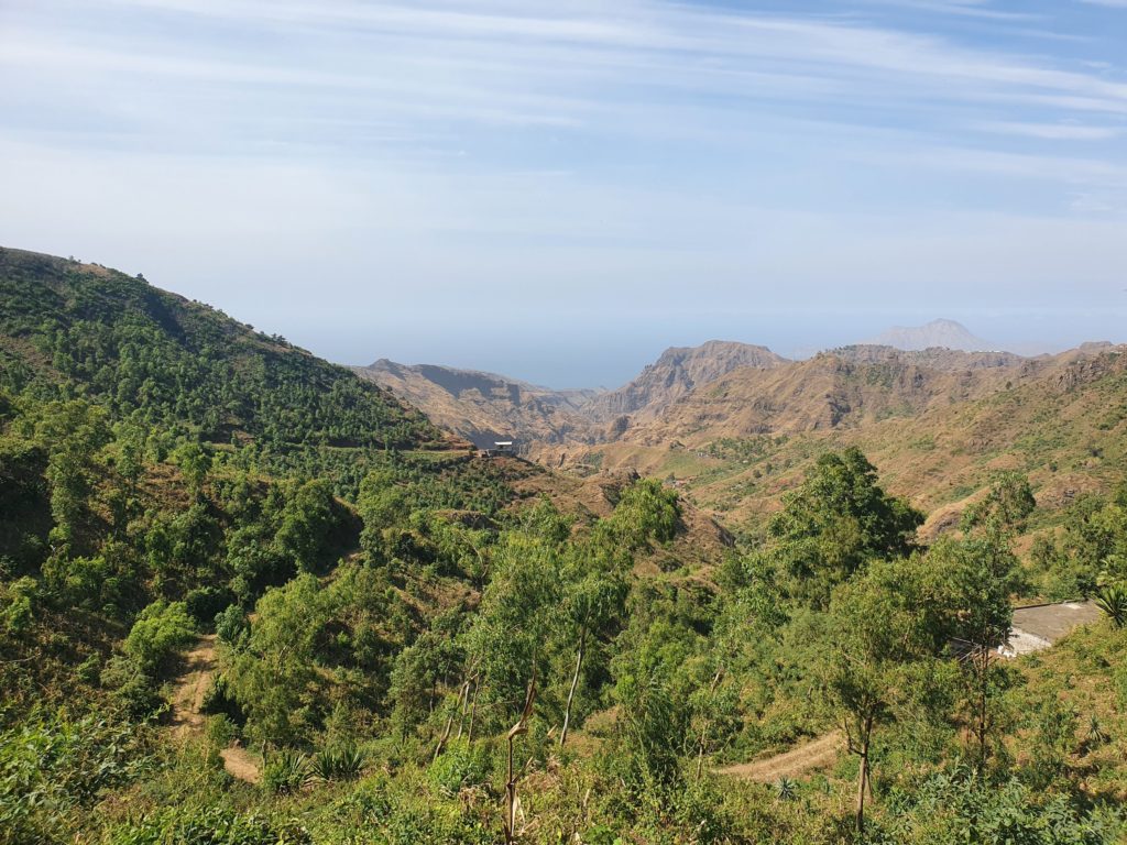 cabo verde santiago mountains