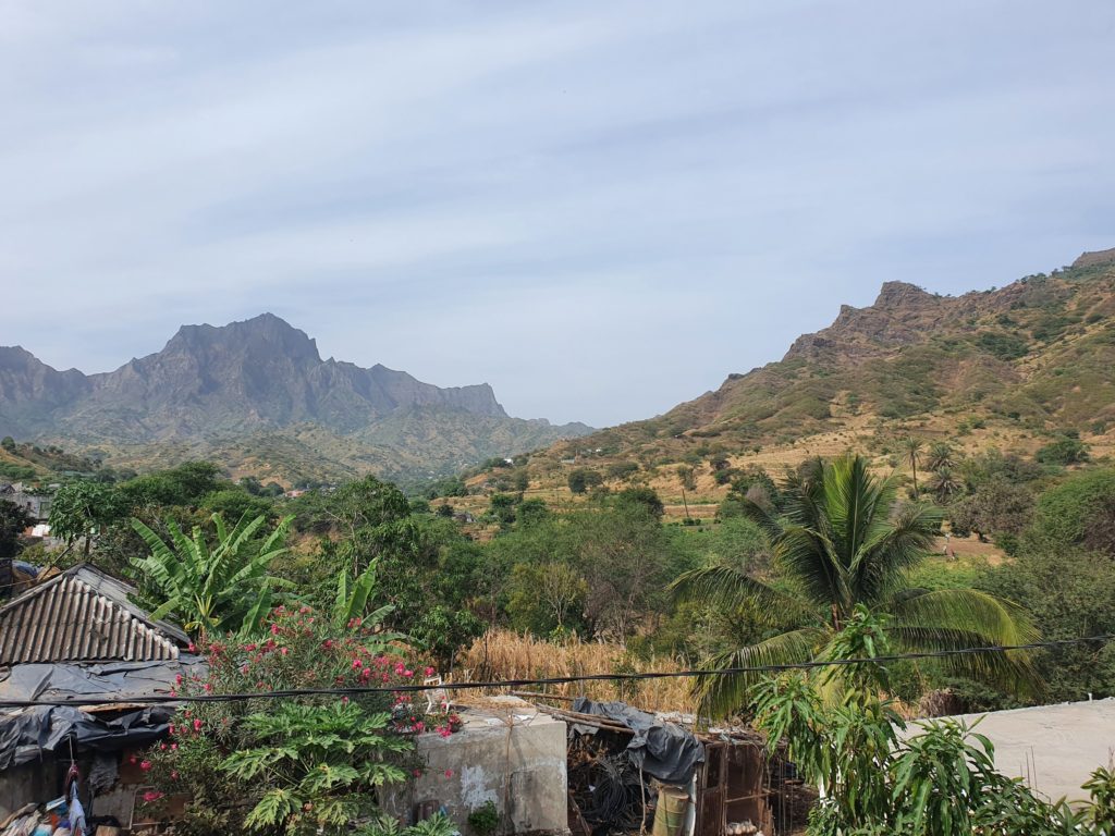 cabo verde santiago landscape