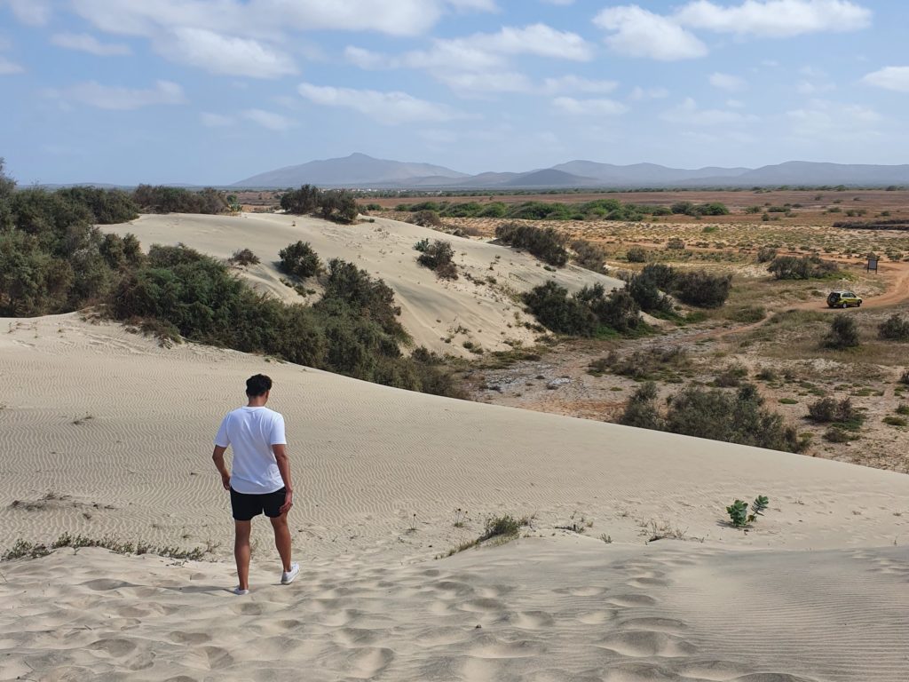 cabo verde maio sand dunes