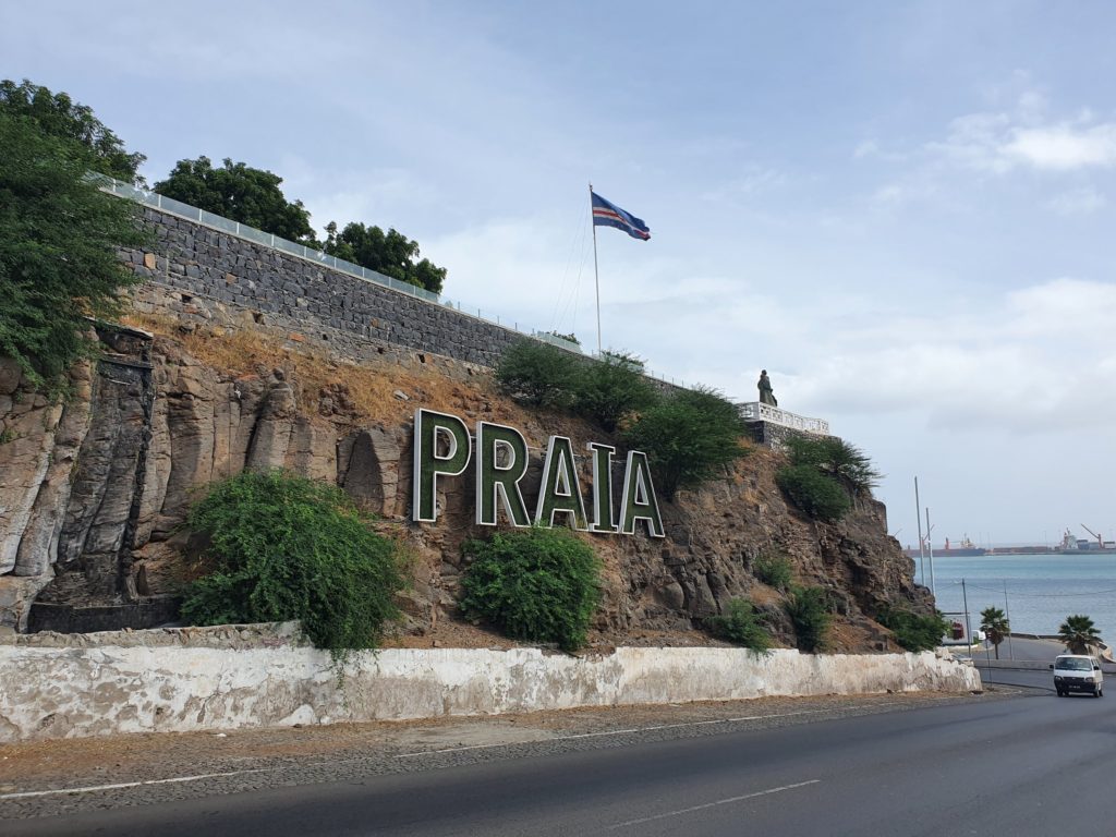 cabo verde praia plateau