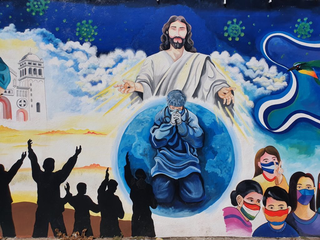 ruta de las flores murals