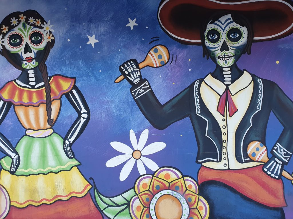 ruta de las flores murals