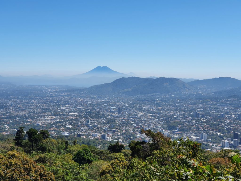 san salvador volcanoe