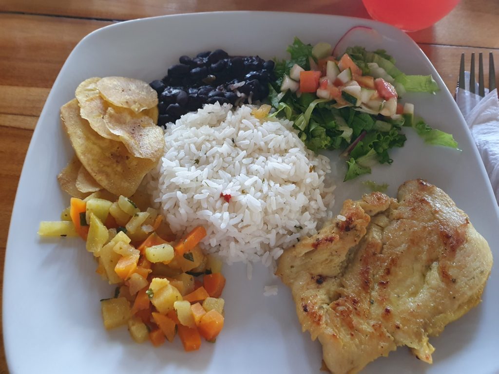 costa rica food casado