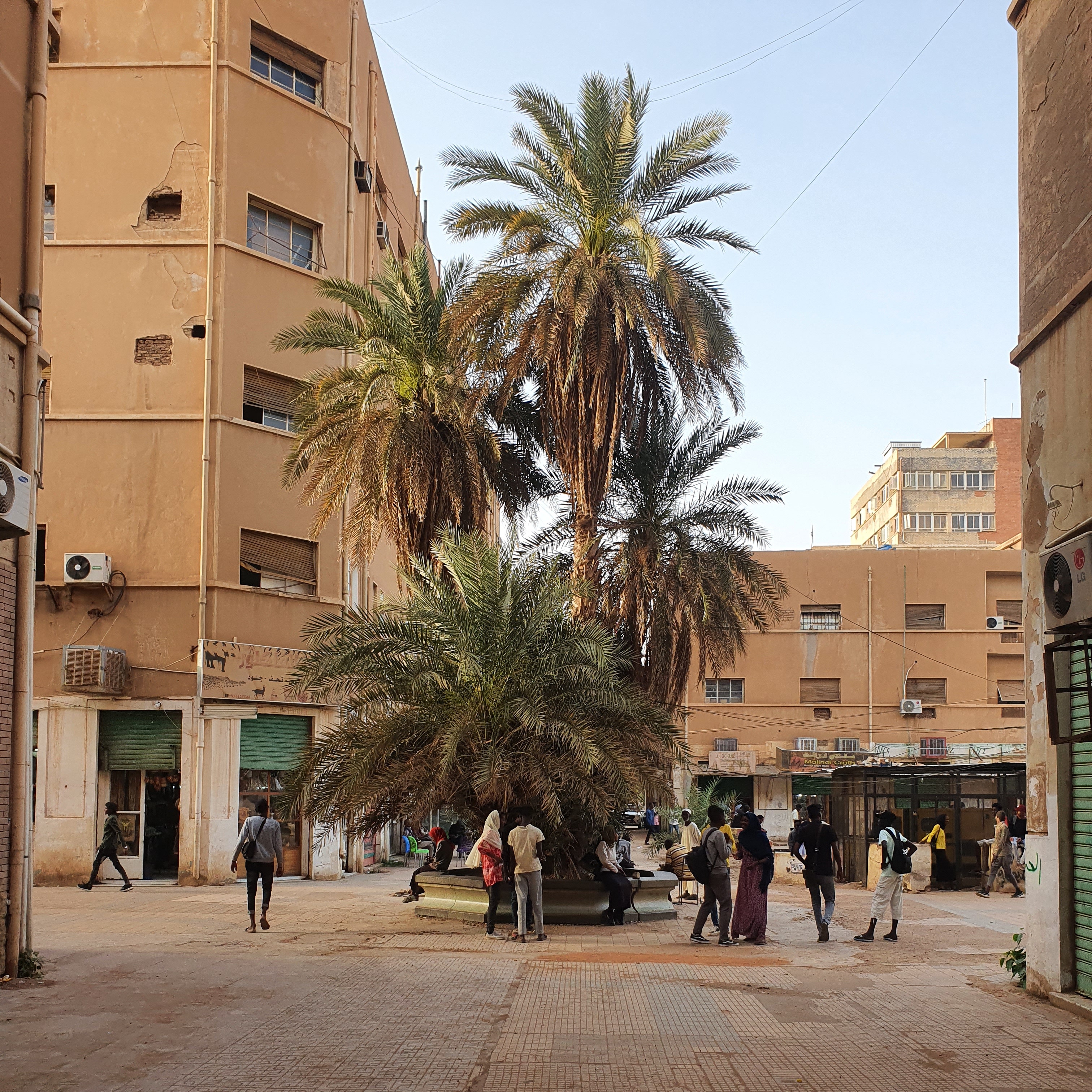 Atina square khartoum sudan