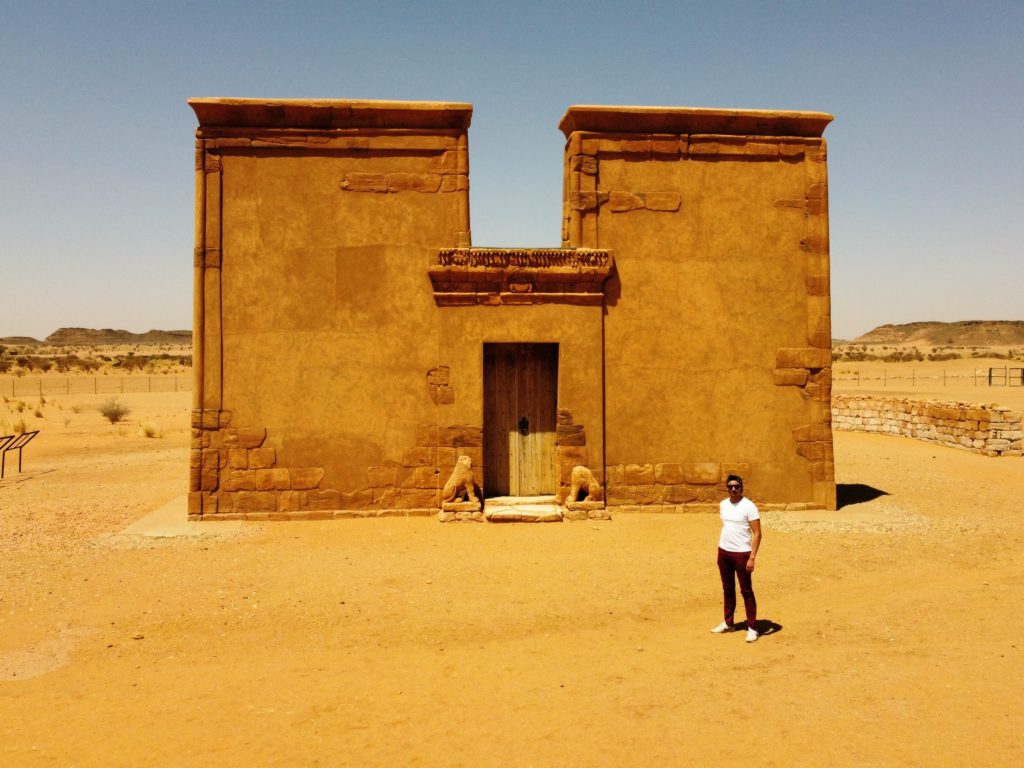 lion temple naqa sudan