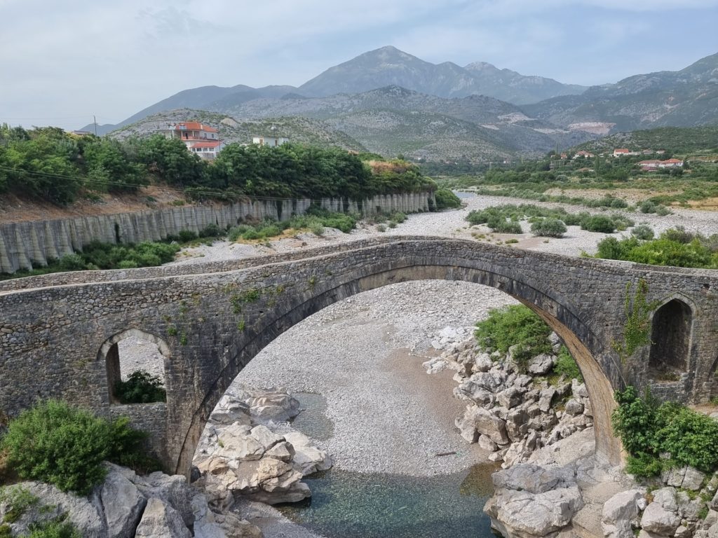 mesi bridge june albania
