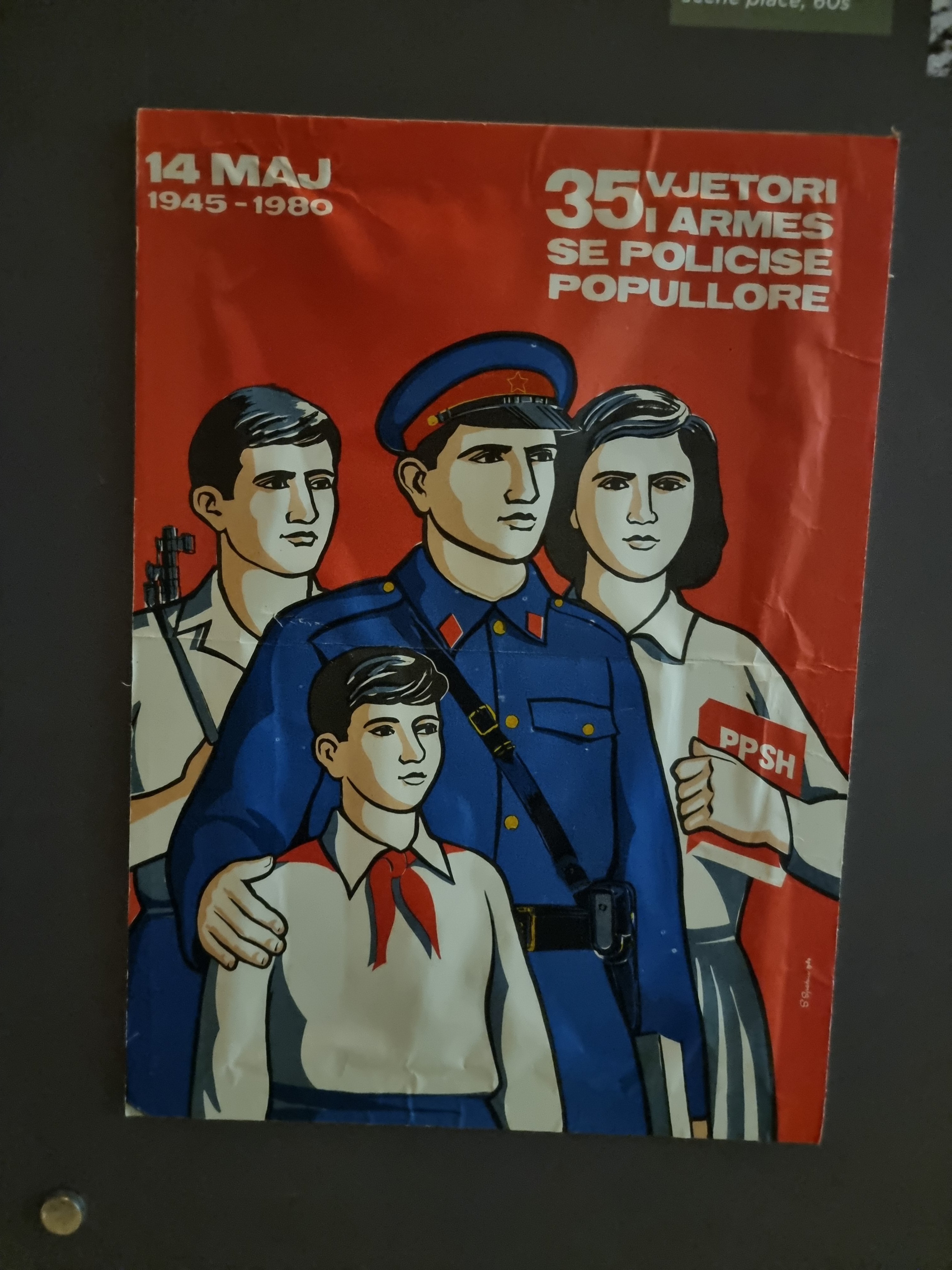Albania communism poster bunk'art 2