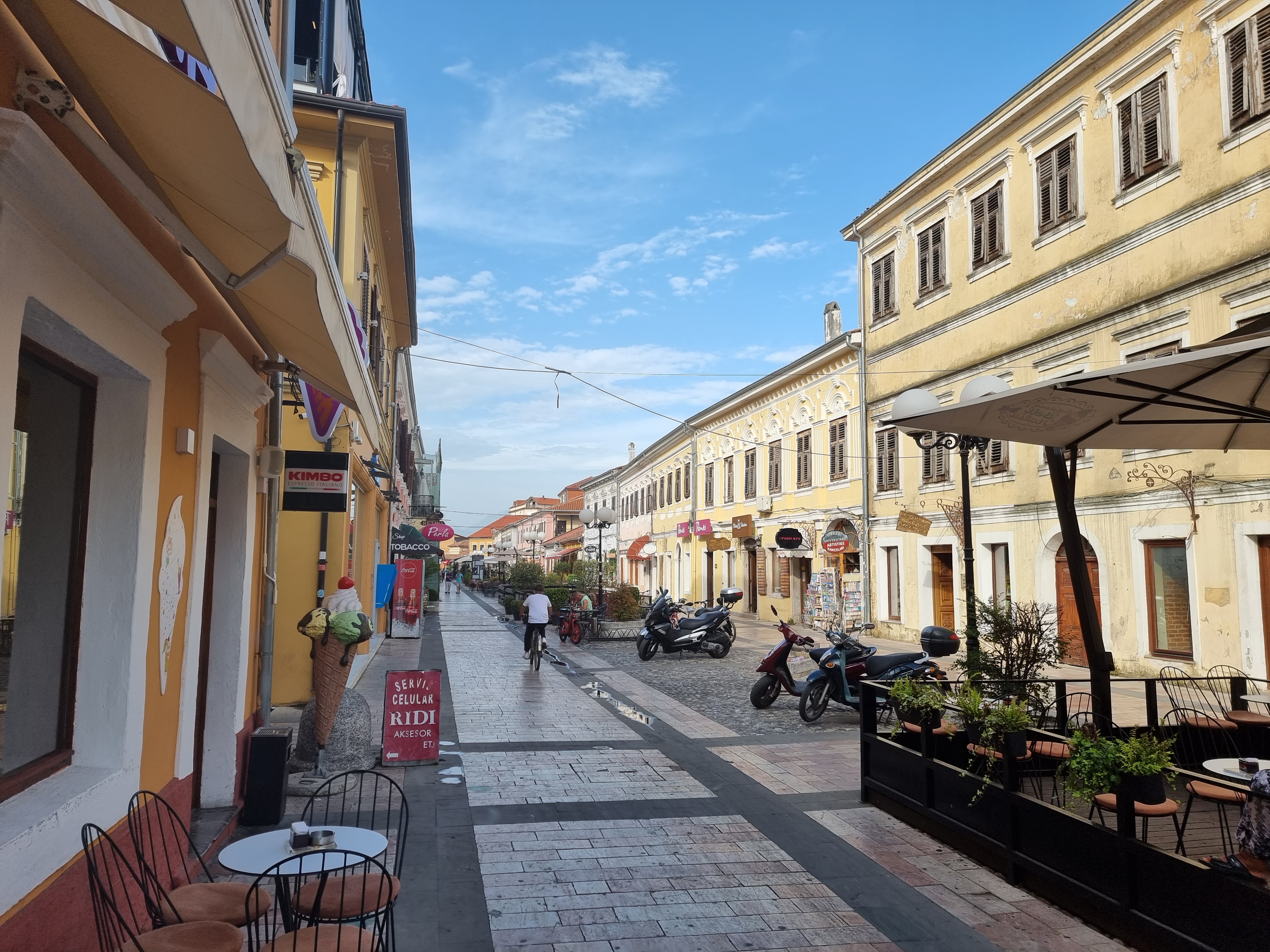 shkoder promenade albania