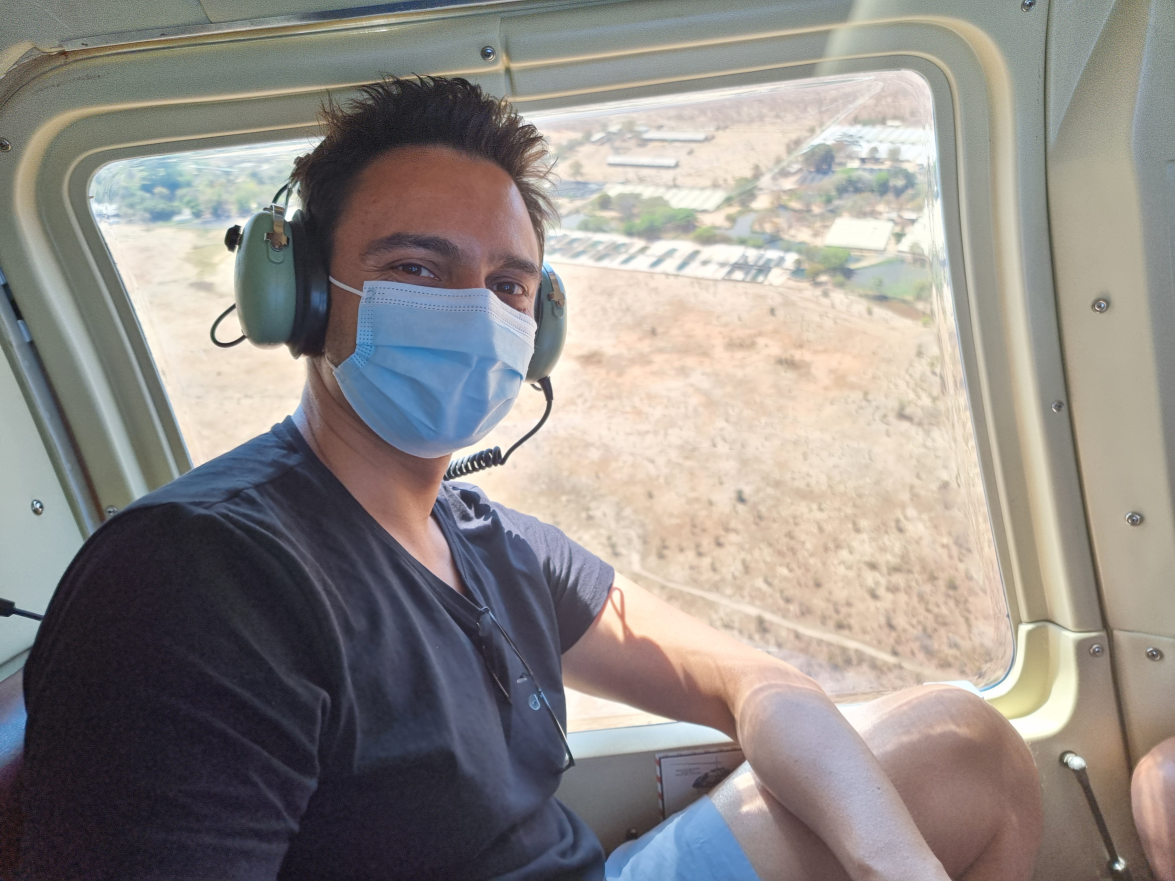 helicopter flight victoria falls