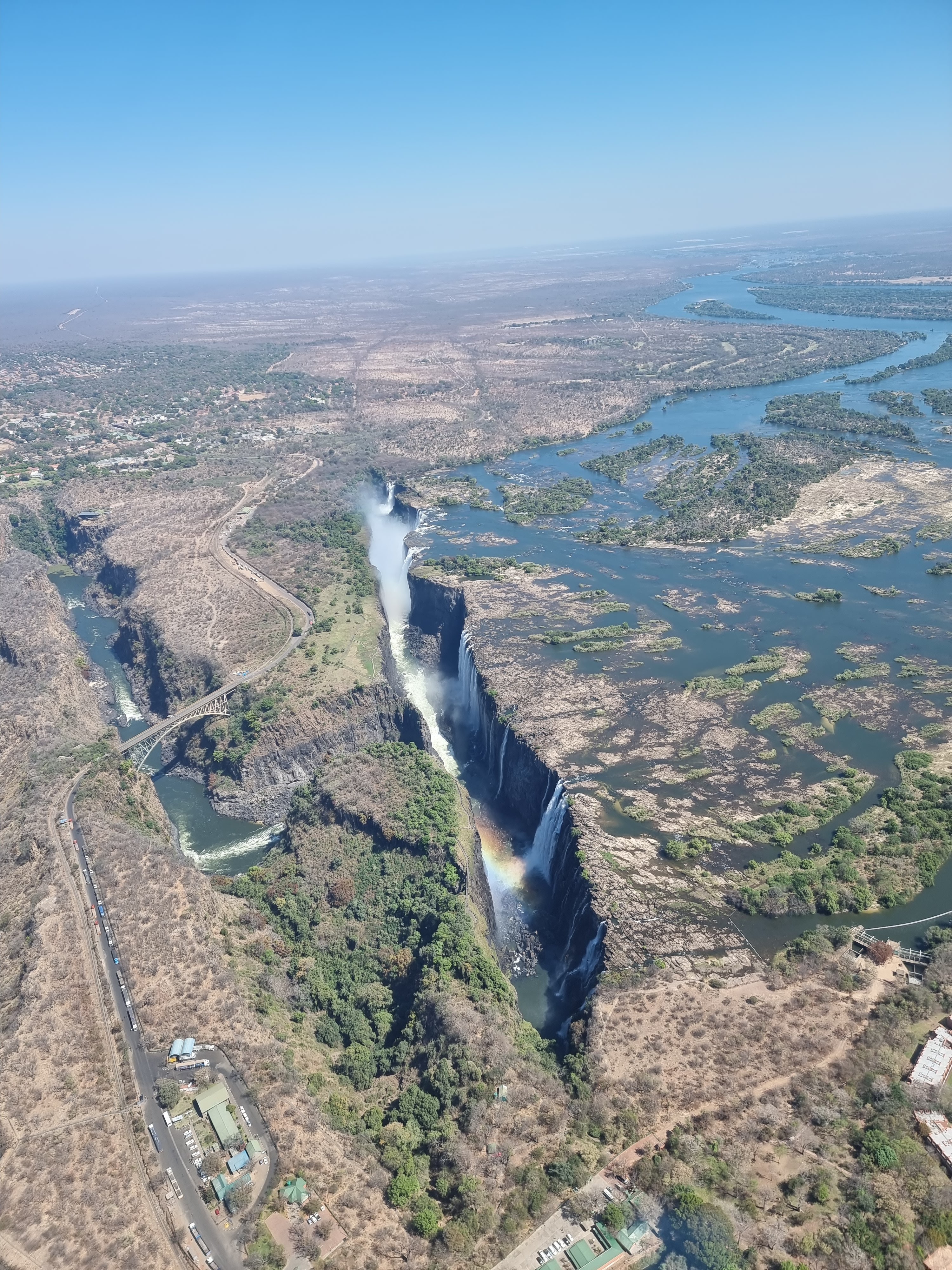 victoria falls helicopter flight