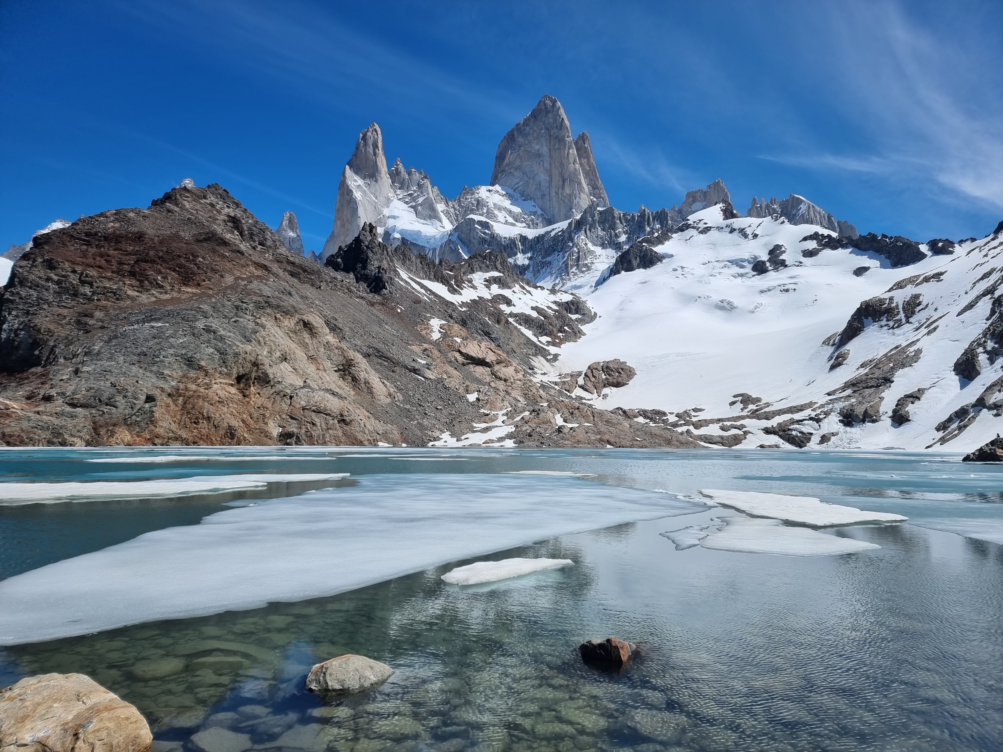 argentina laguna de los tres