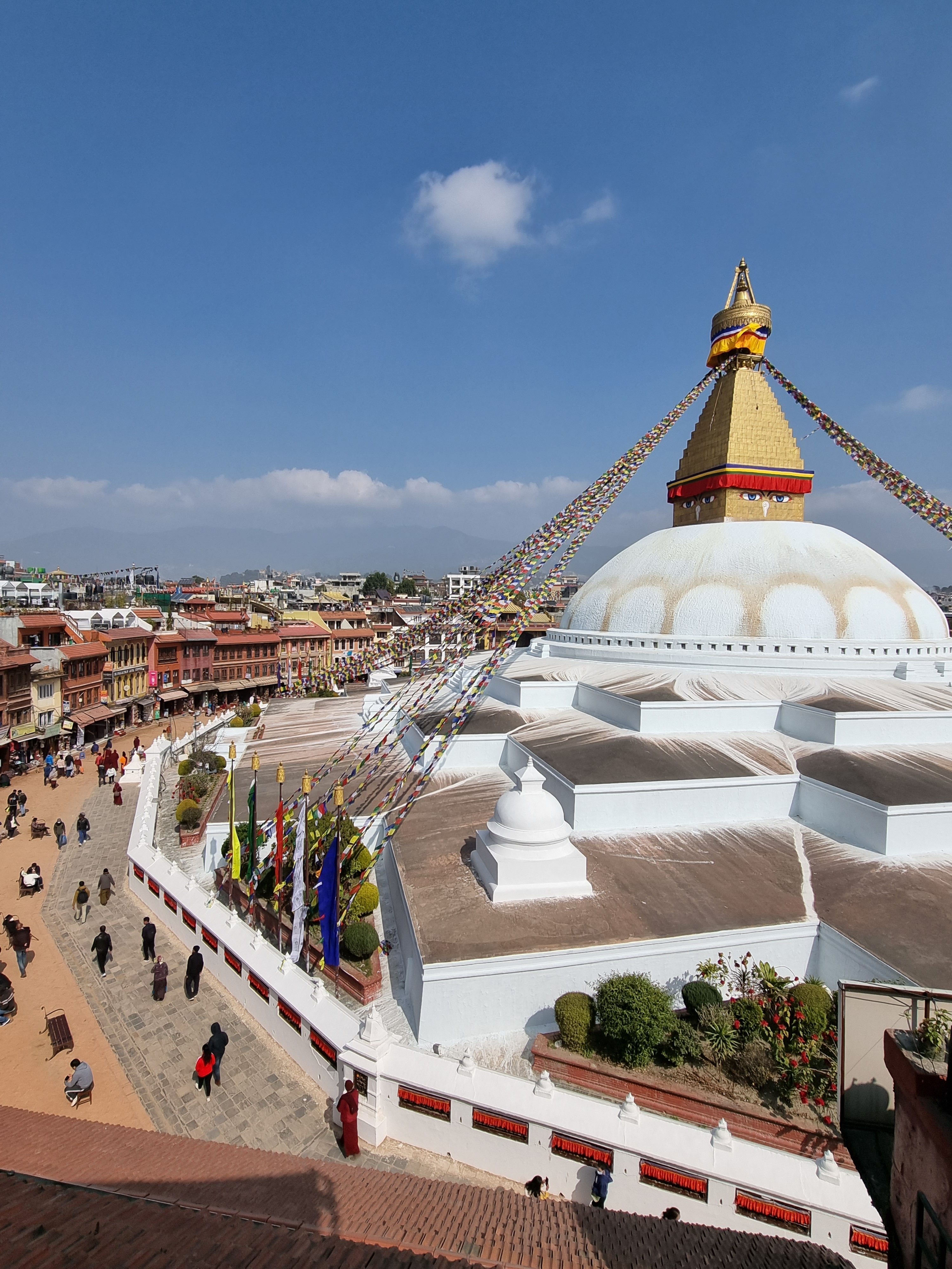 boudha stupa kathmandu nepal