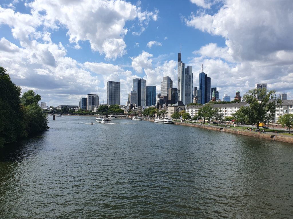 frankfurt skyline germany